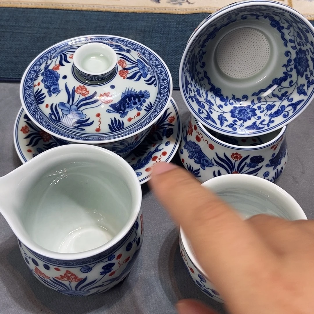 陶简装家用陶瓷茶具