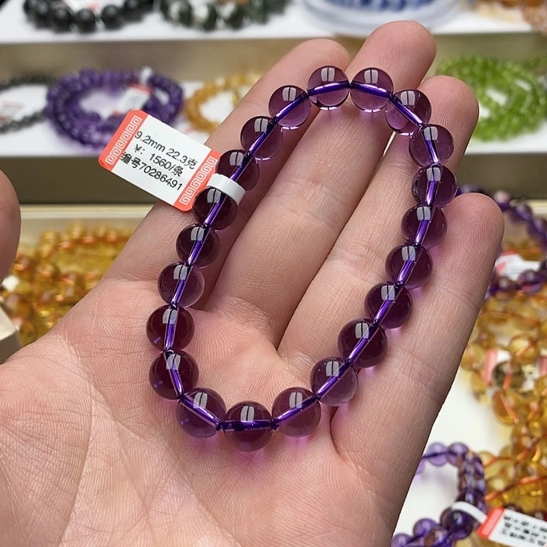 【闪购商品】紫晶手链未镶嵌方*天然紫水