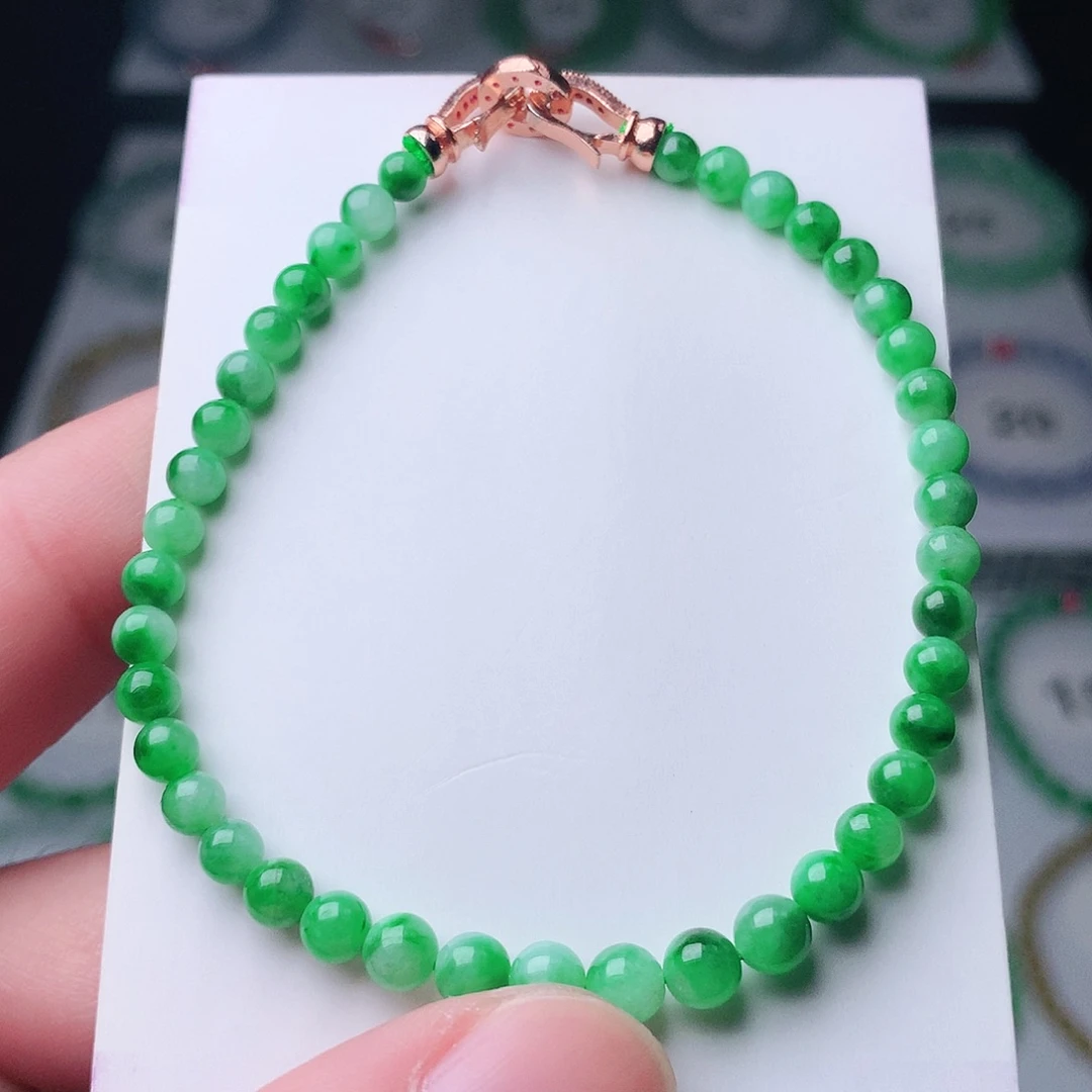 翡翠未镶嵌手链翡翠