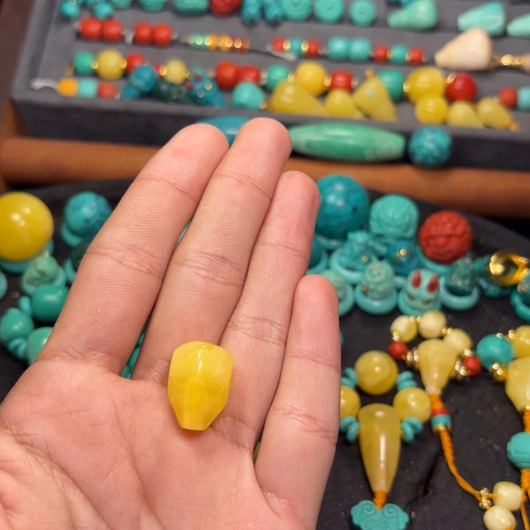 玛瑙/玉髓未镶嵌珠宝半成品鲨鱼背14一颗哈哈哎