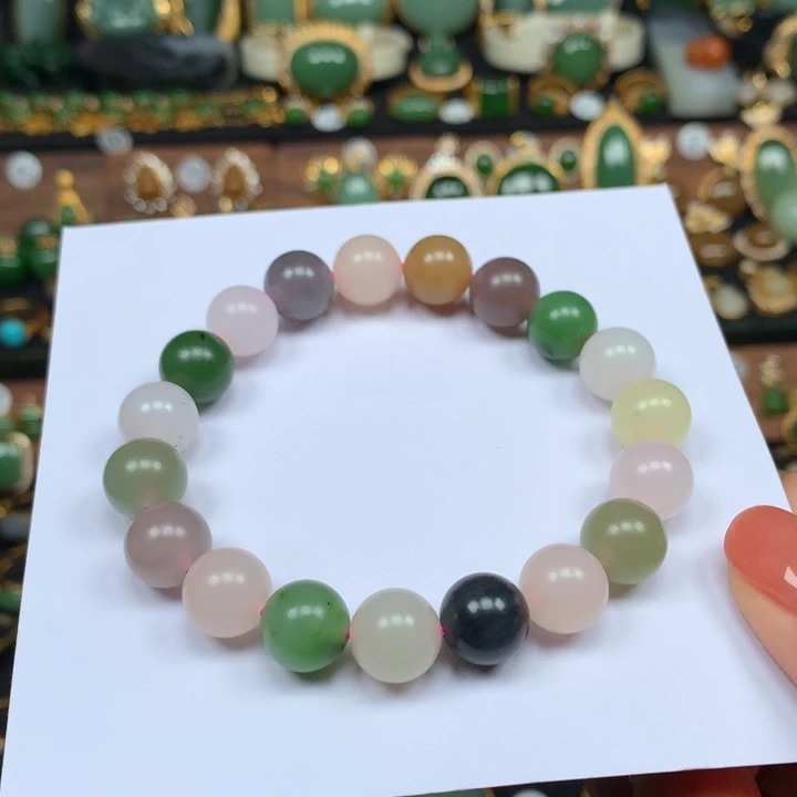 定制和田玉手串未镶嵌