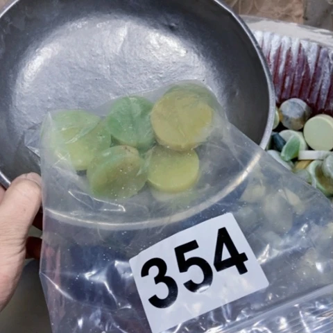 【闪购商品】蛇纹石玉珠宝半成品未镶嵌