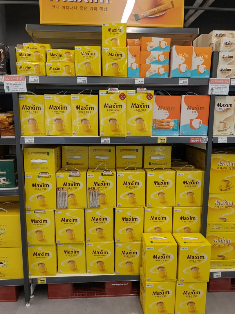 韩国进口麦馨黄金摩卡Maixm三合一速溶咖啡冻干颗粒原装进口保真