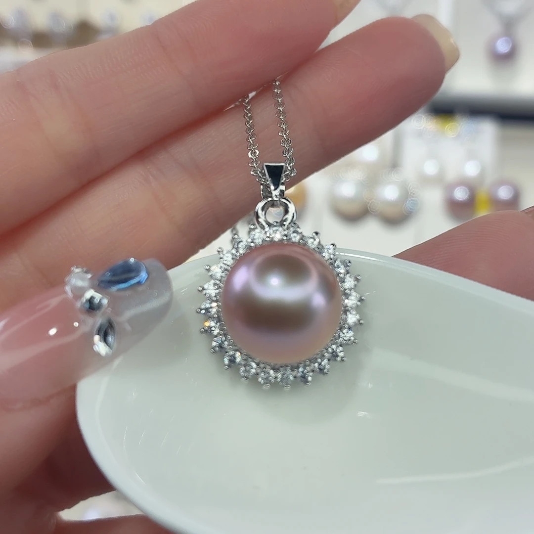 淡水珍珠合金颈饰