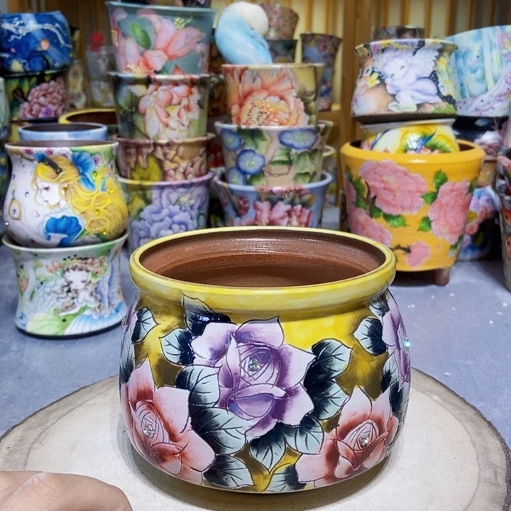 景德镇艺术手绘作品