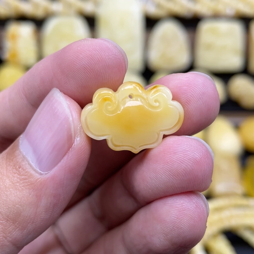 裸石琥珀未镶嵌琥珀蜜蜡