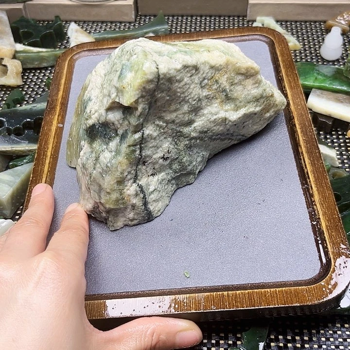 和田玉珠宝半成品未镶嵌凤*