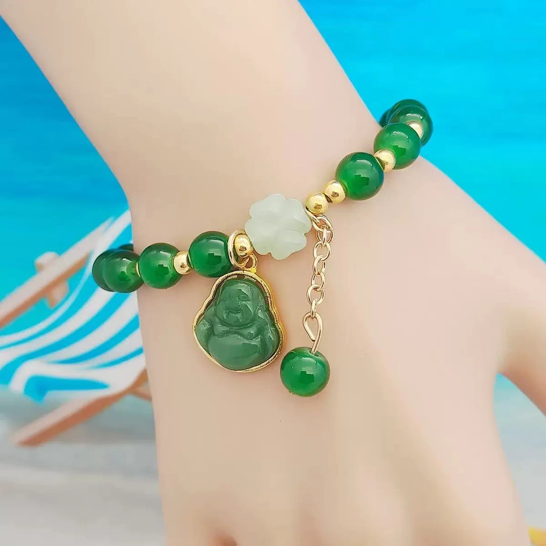 翡翠单圈手串（无礼盒）588