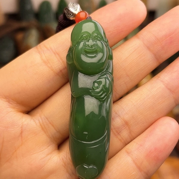 和田玉（碧玉）未镶嵌颈饰