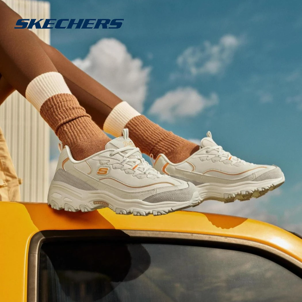 【流光风】斯凯奇女鞋摩卡熊熊猫鞋秋季厚底老爹鞋运动休闲鞋896145