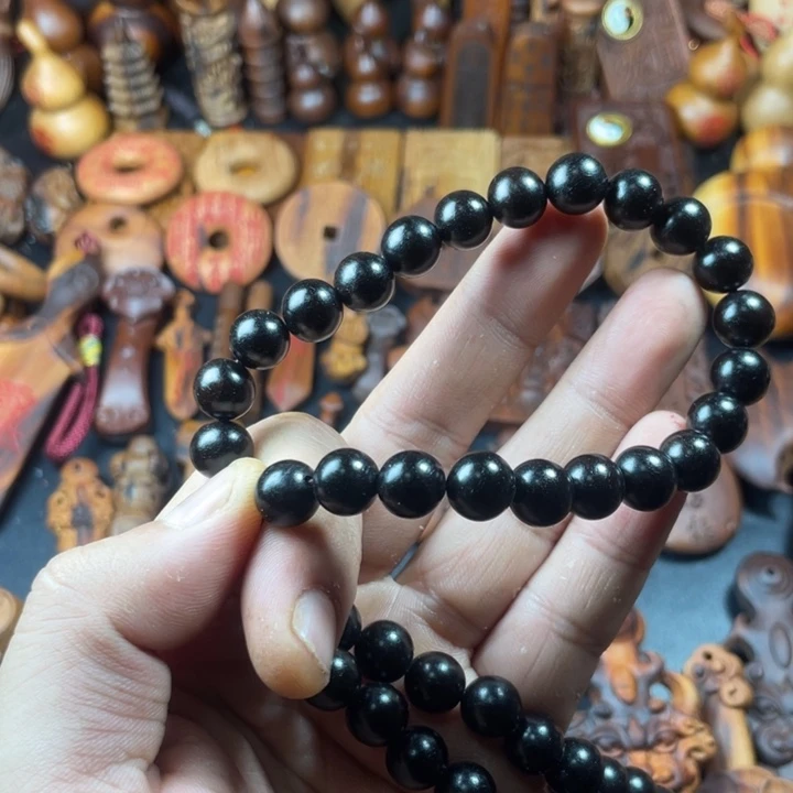 木靳****麻雷击木1.0手串