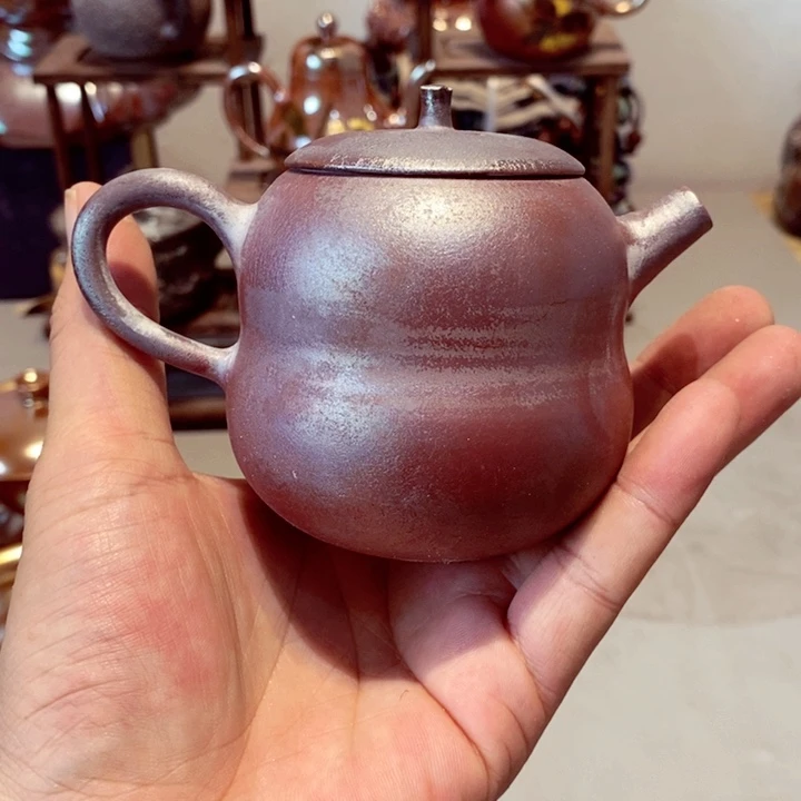 柴烧茶具陶瓷杯子