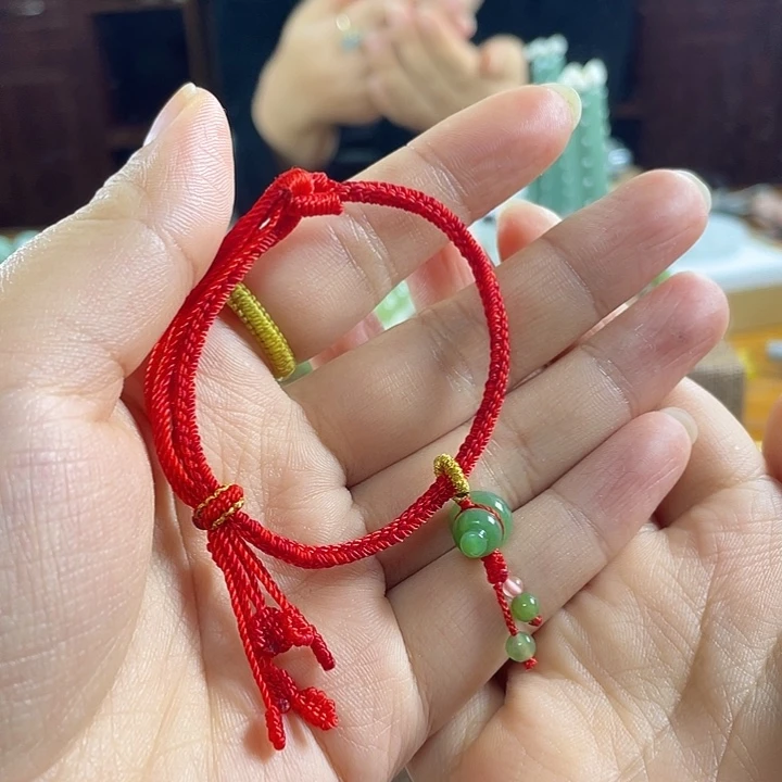 和田玉（黄玉）未镶嵌套链