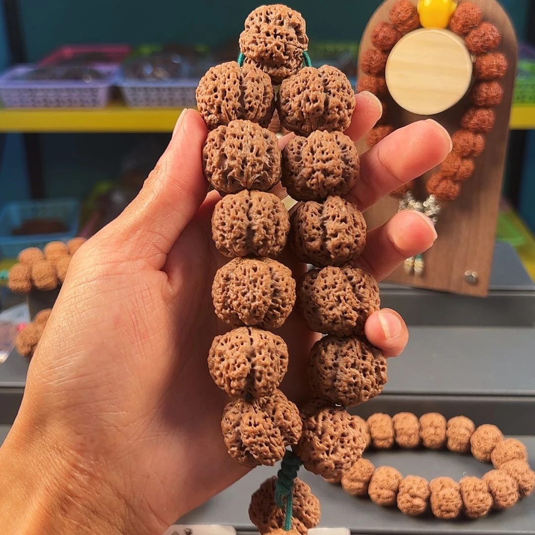 金刚菩提手串小***保问鼎龙牙深沟梅花