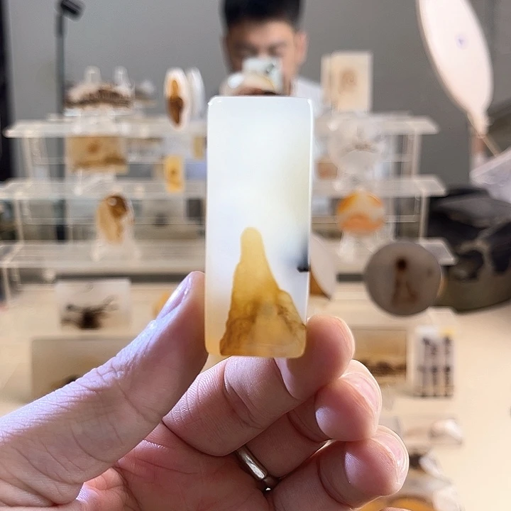 玛瑙/玉髓未镶嵌吊坠(不含链)