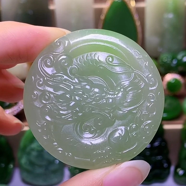 和田玉挂件未镶嵌