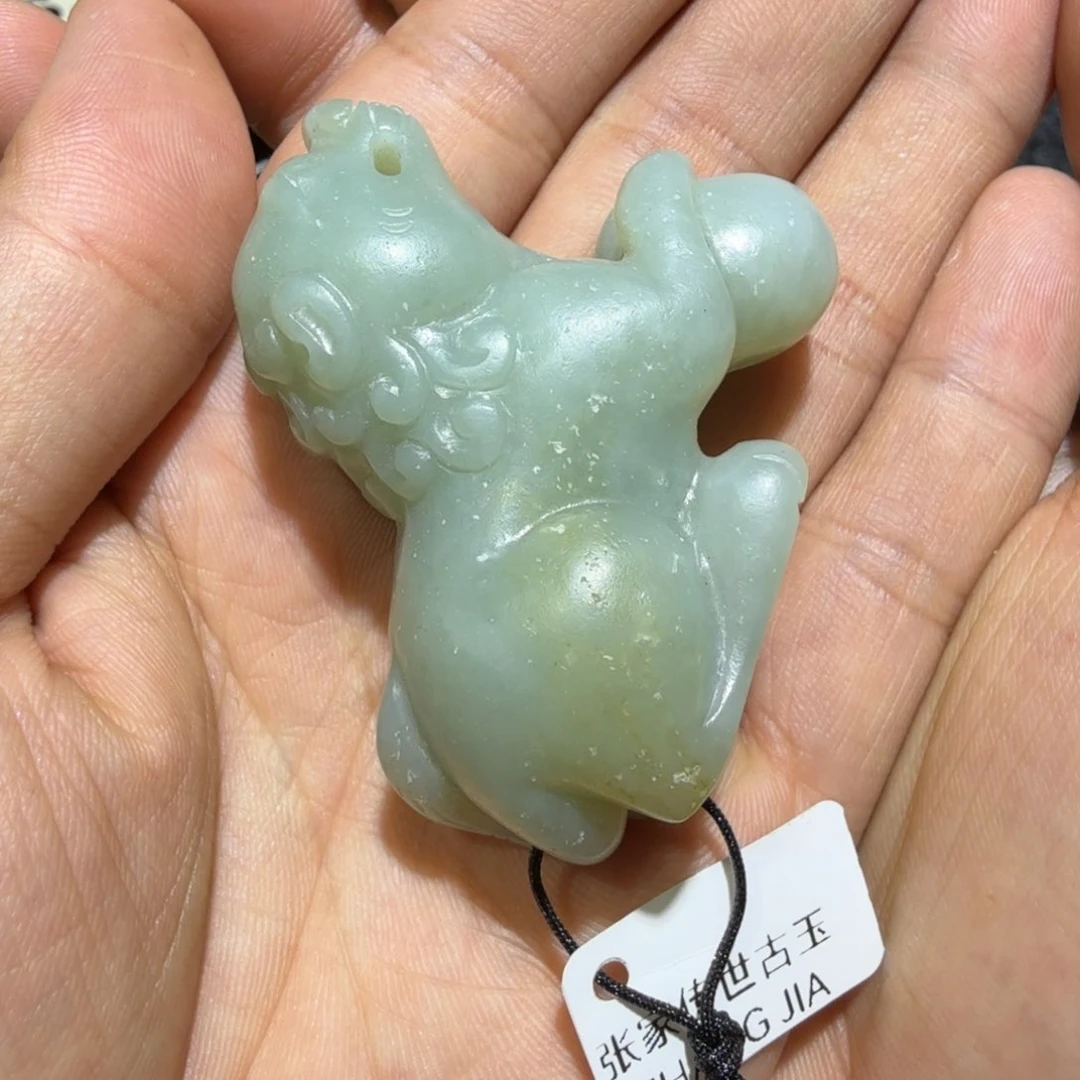 和田玉挂件未镶嵌襄*堂