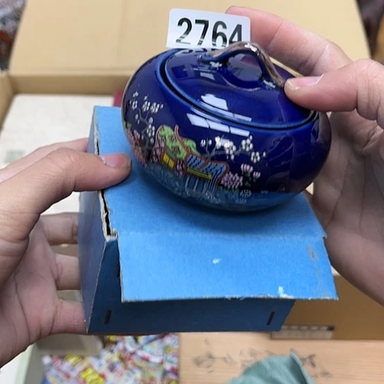 瓷片摆件工艺品瓷器摆件777