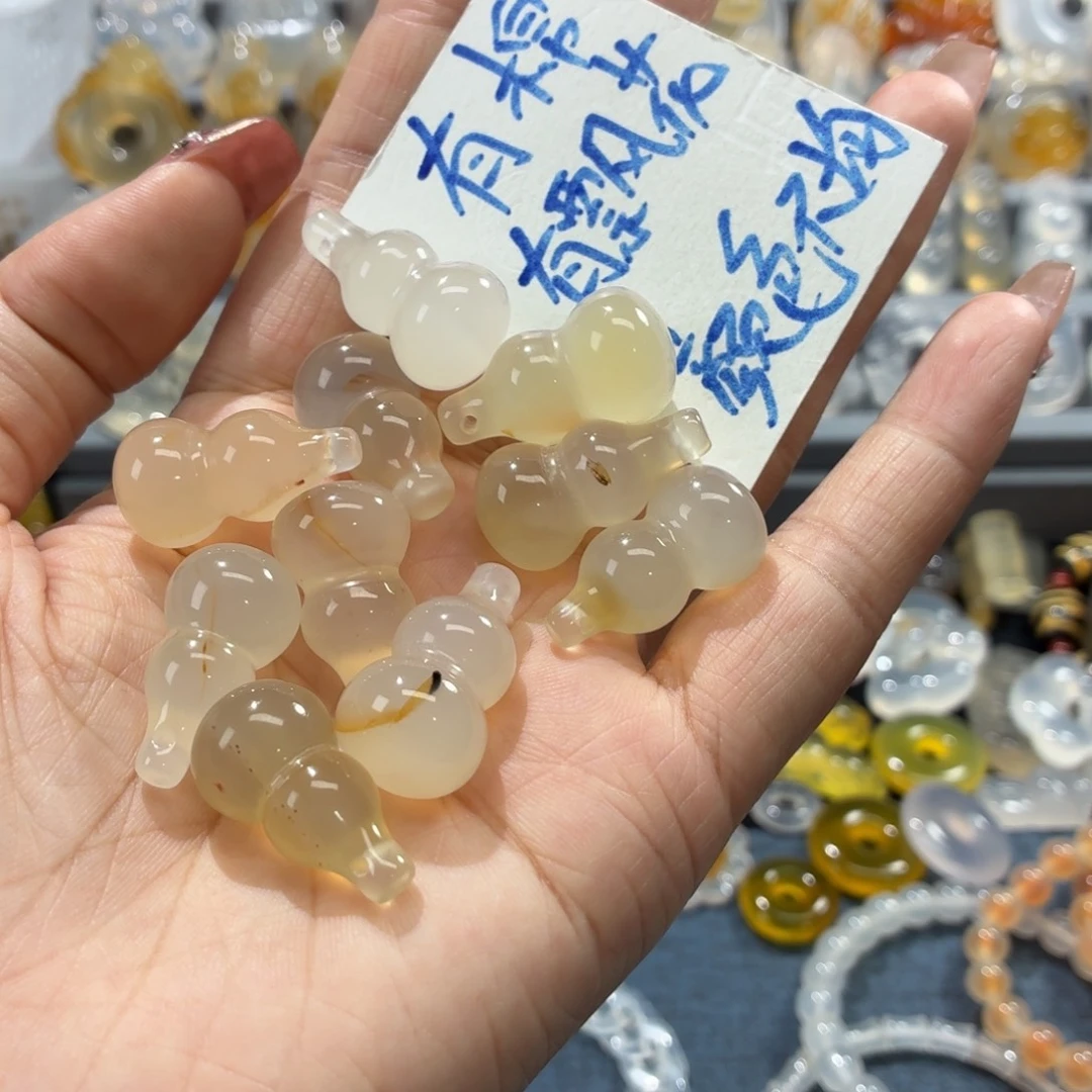 玛瑙/玉髓未镶嵌吊坠(不含链)