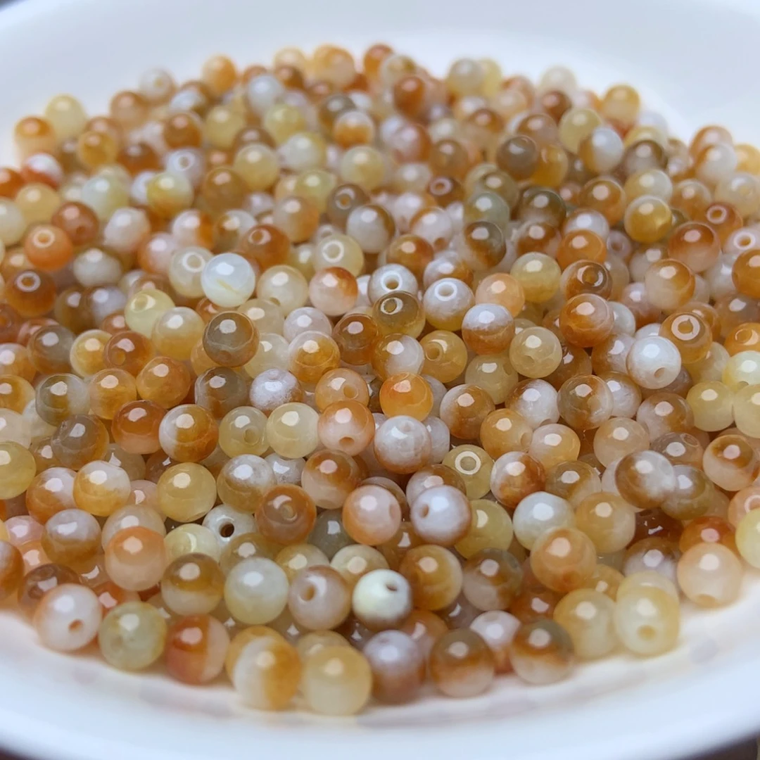 未镶嵌手链翡翠卡4鸳鸯珠50个