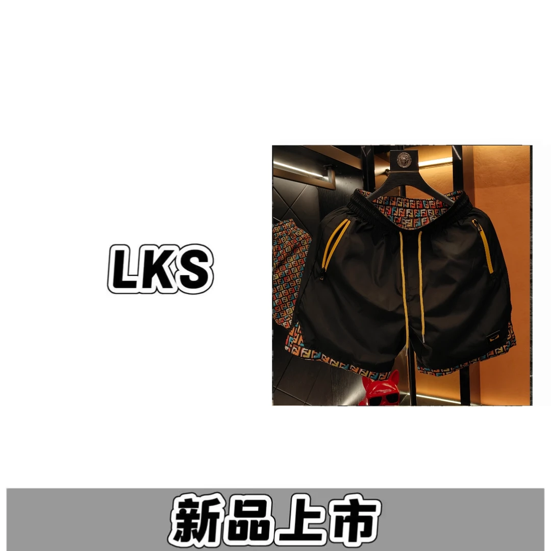 DK5037（九九）2025夏季新款轻奢简约休闲风潮牌短裤百搭