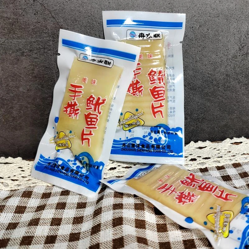 舟水联手撕鱿鱼片500g舟山特产即食海鲜零食小吃碳烤风琴鱿鱼丝条