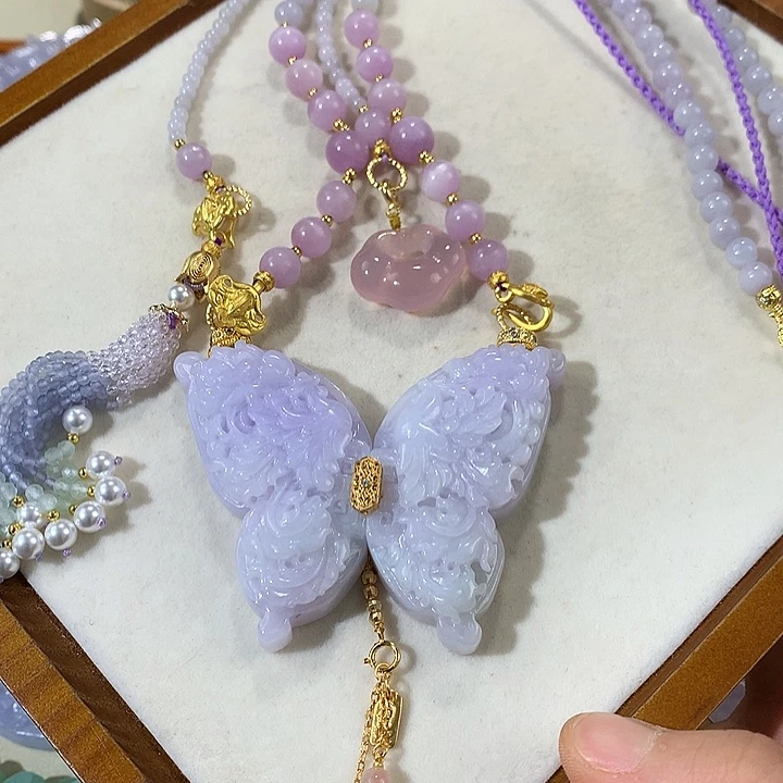 颈饰未镶嵌翡翠翡翠吊坠