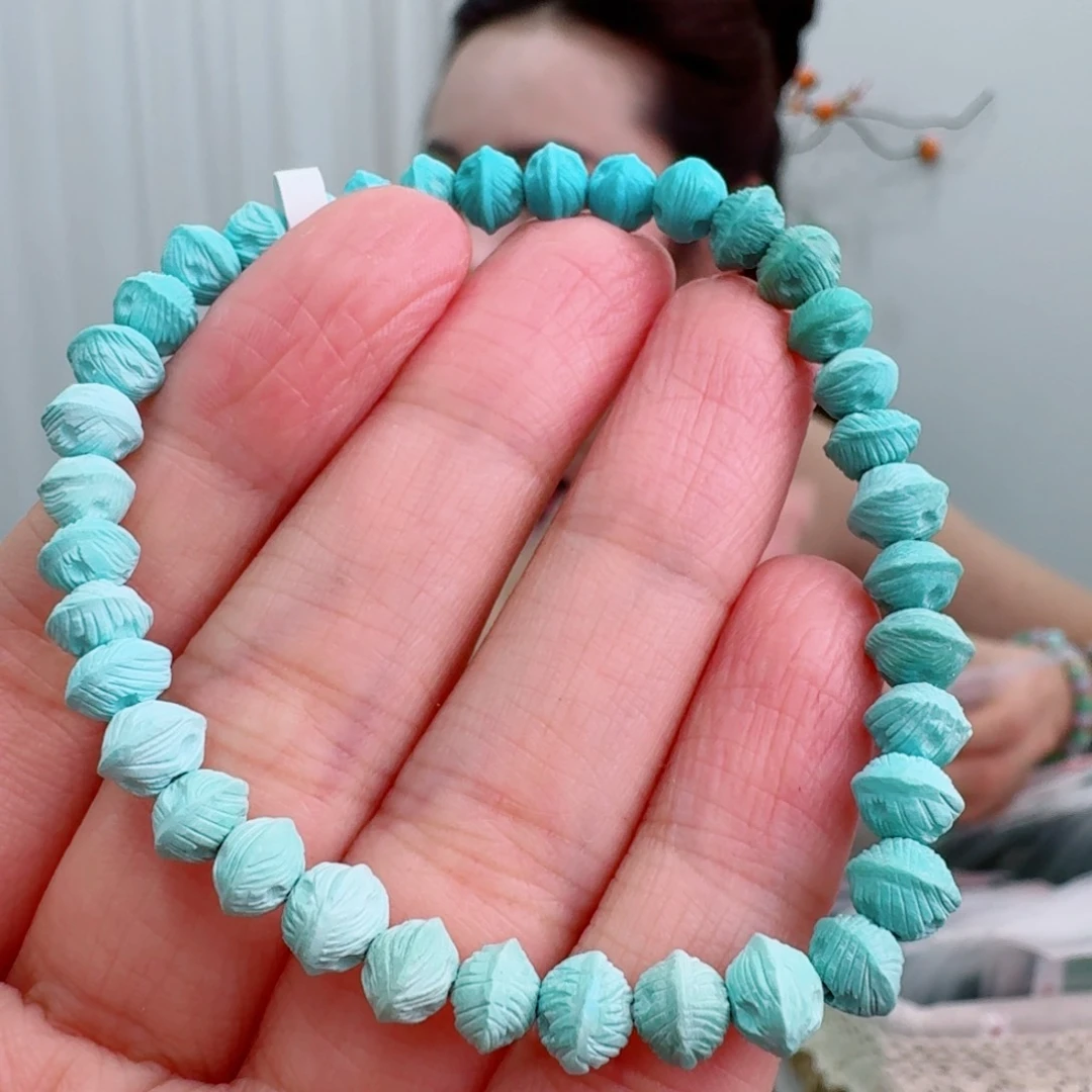 未镶嵌绿松石珠宝奇石