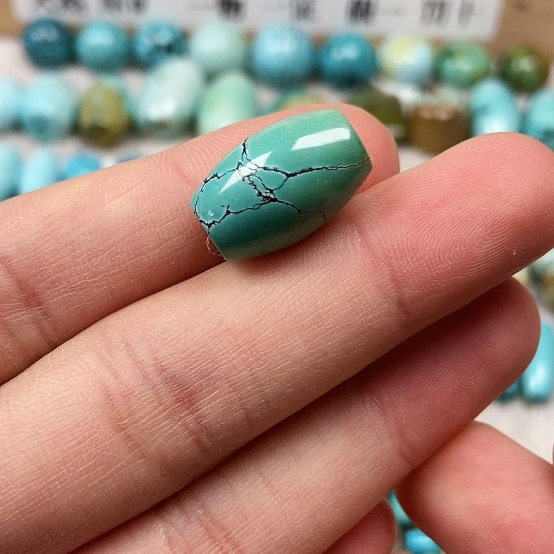 未镶嵌绿松石珠宝半成品