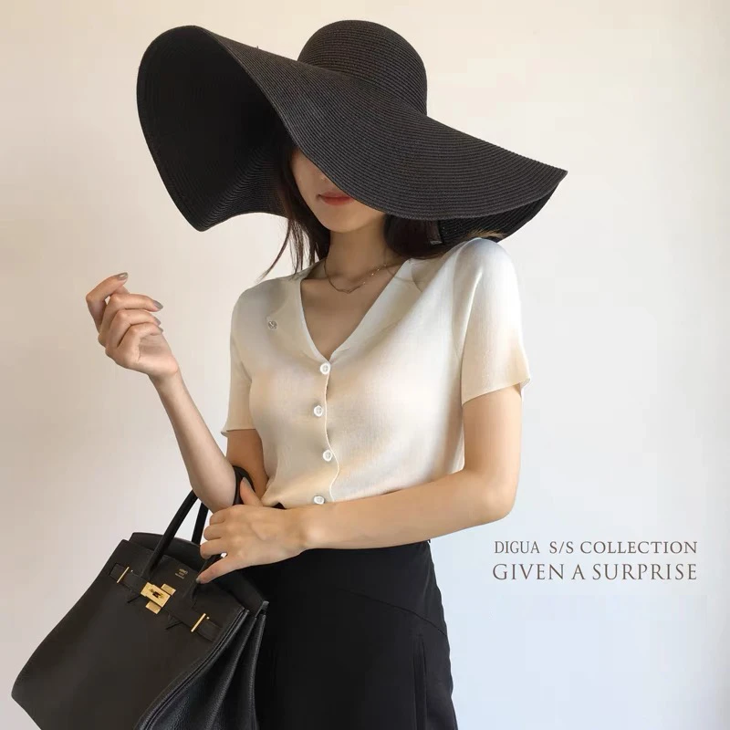 【粉色】3803开衫外套超柔软新款高品质V领针织上衣