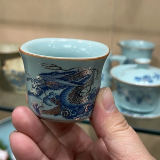 陶瓷茶具汝瓷茶具