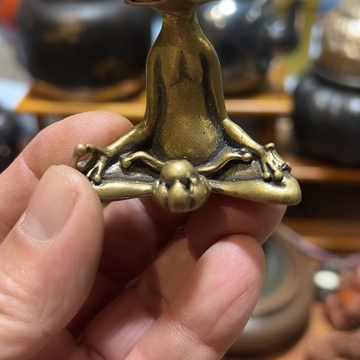 铜中古工艺品摆件