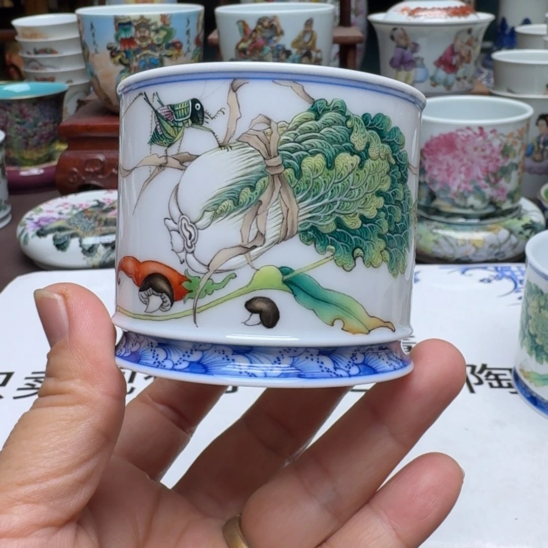景德镇手工手绘展示
