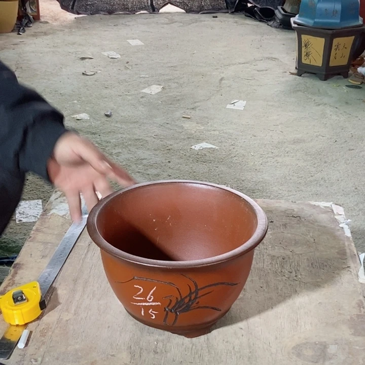 紫砂花盆紫砂紫砂