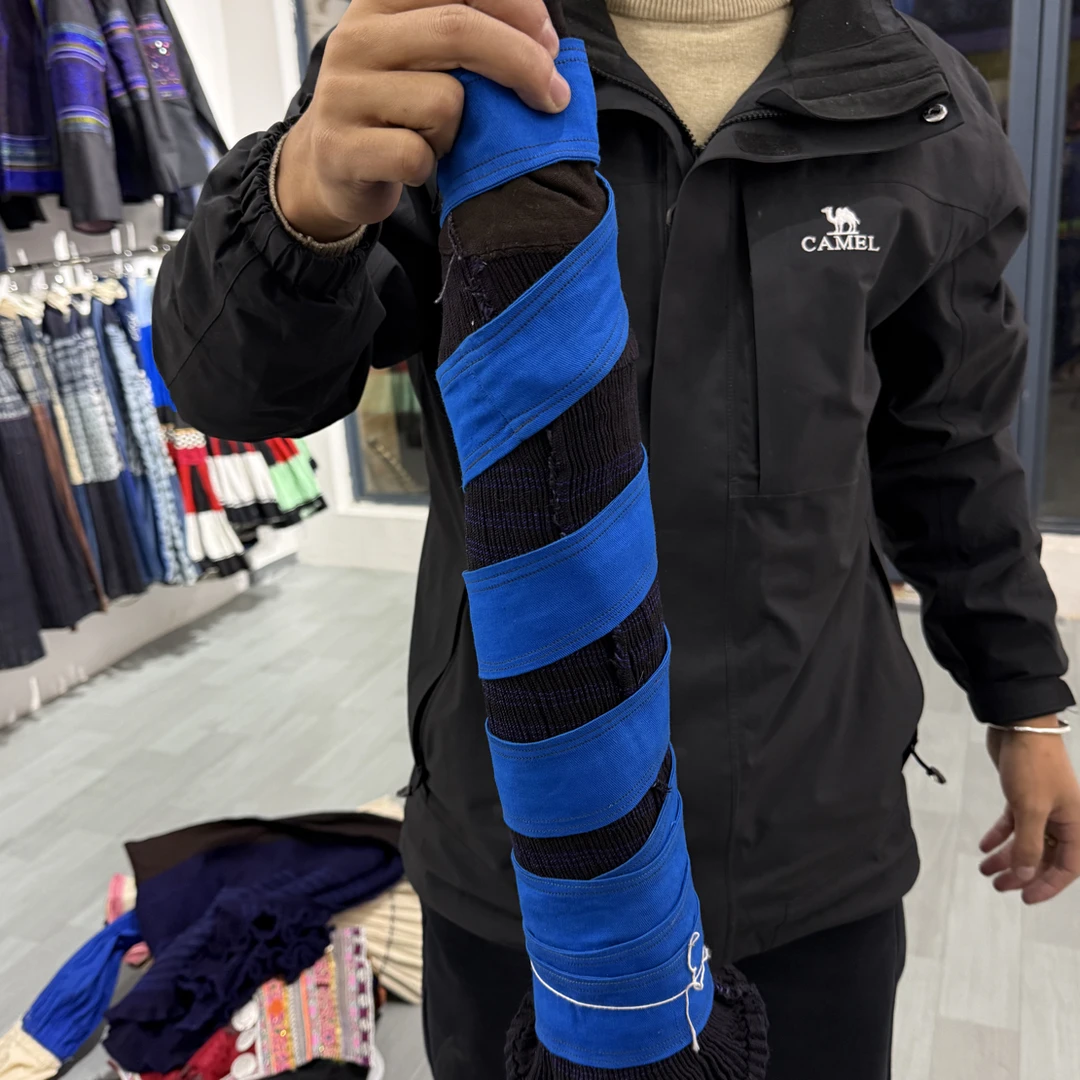 惠水打铁苗族土布短裙一条