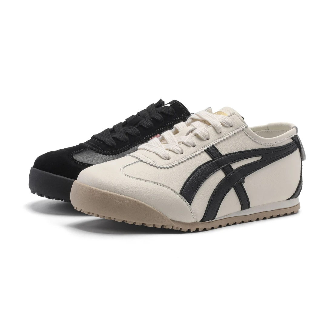 德训2024秋新款复古拼色软底内增高休闲运动阿甘鞋I69