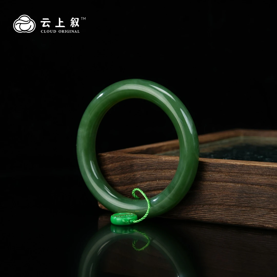 【云上叙】15 QJD07800002 和田玉手镯-多样性发其一