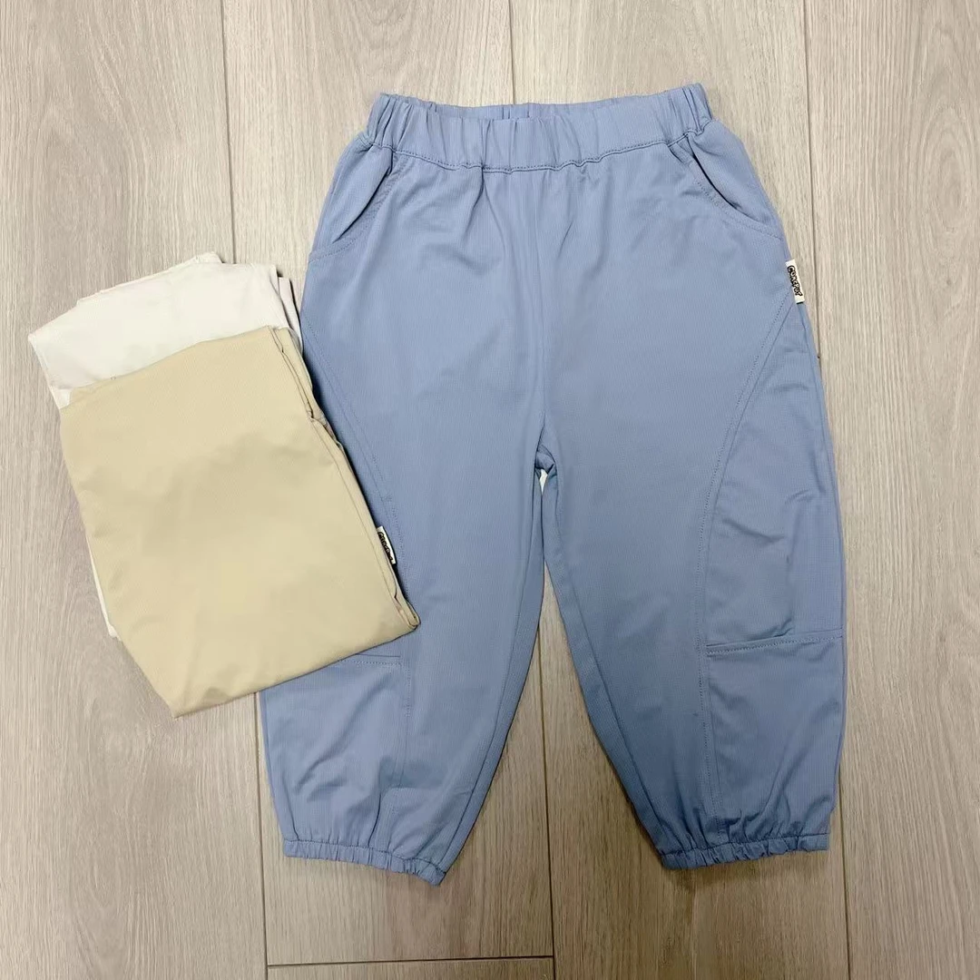 儿童夏季薄款速干裤男童夏款休闲运动防蚊裤 6103