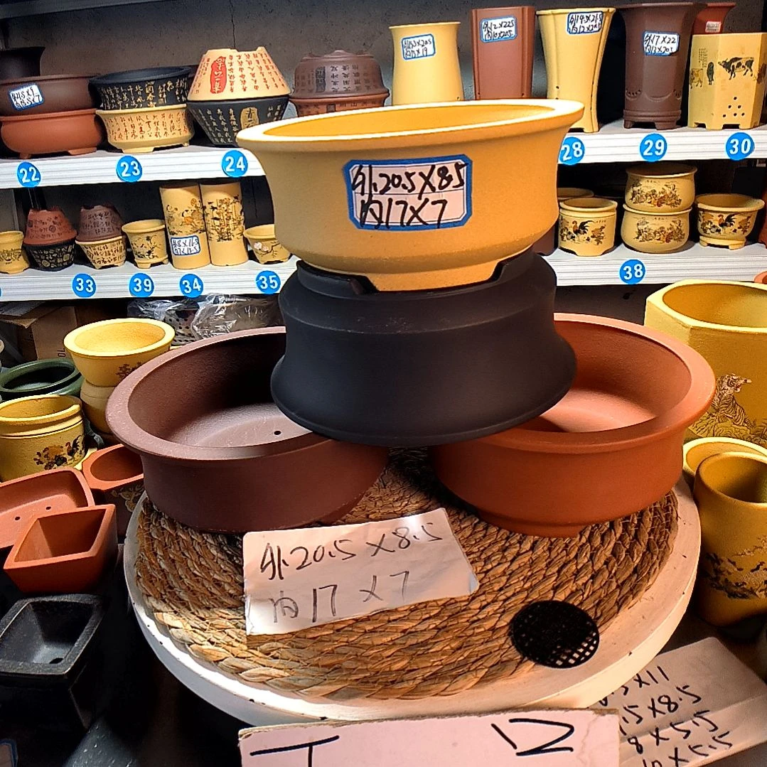 宜兴紫砂紫砂花盆花盆