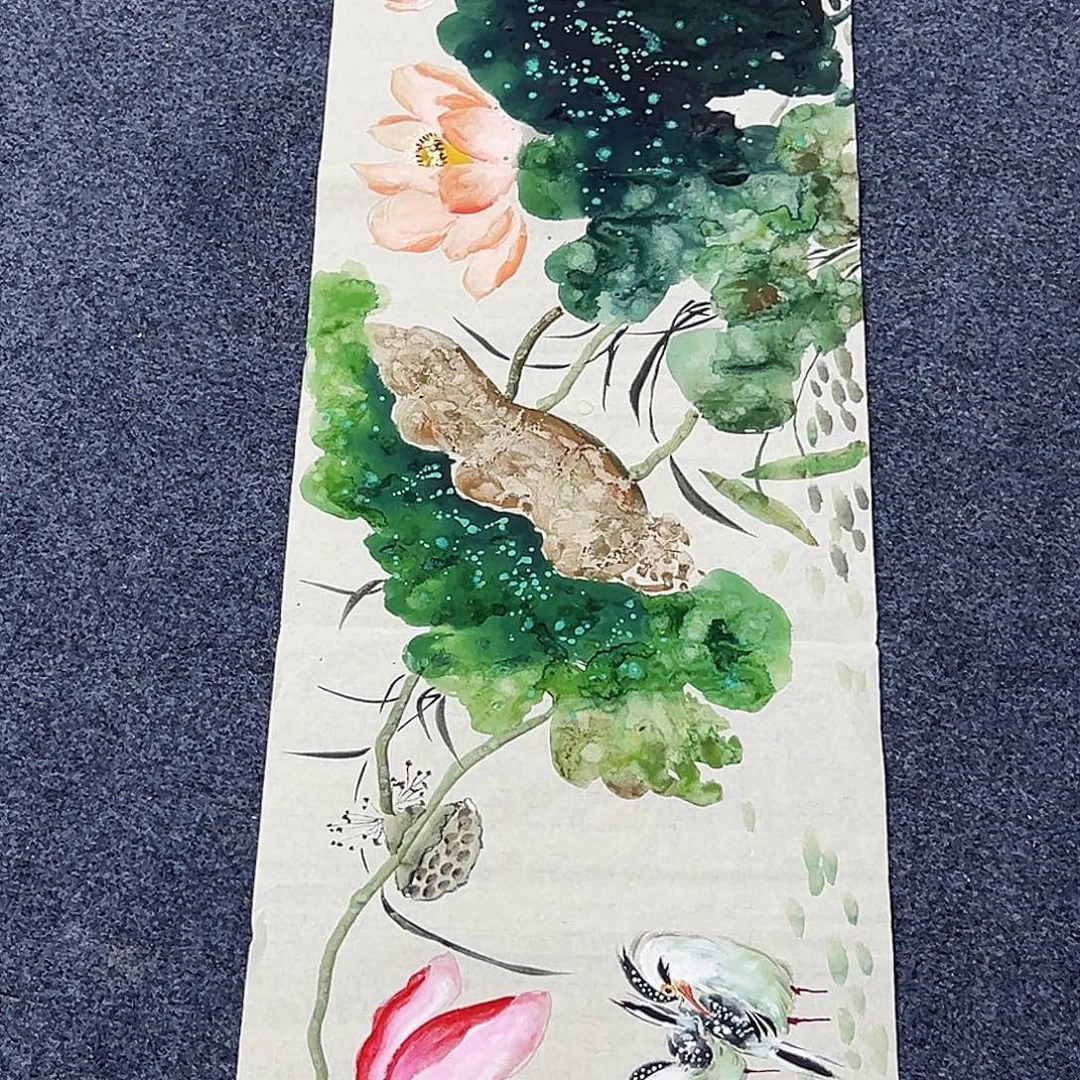 国画事事顺心如意心想事成