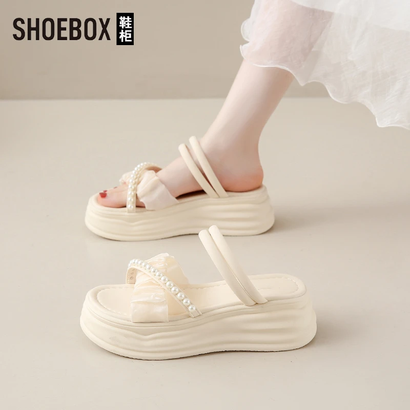 达芙妮集团旗下踩屎感凉鞋女款夏季仙女风配裙子2025新款软底拖鞋