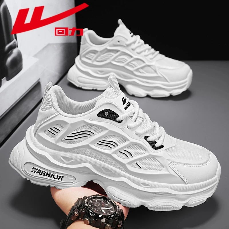 回力老爹鞋男款2025冬季新款韩版男鞋厚底百搭潮鞋休闲运动鞋子男