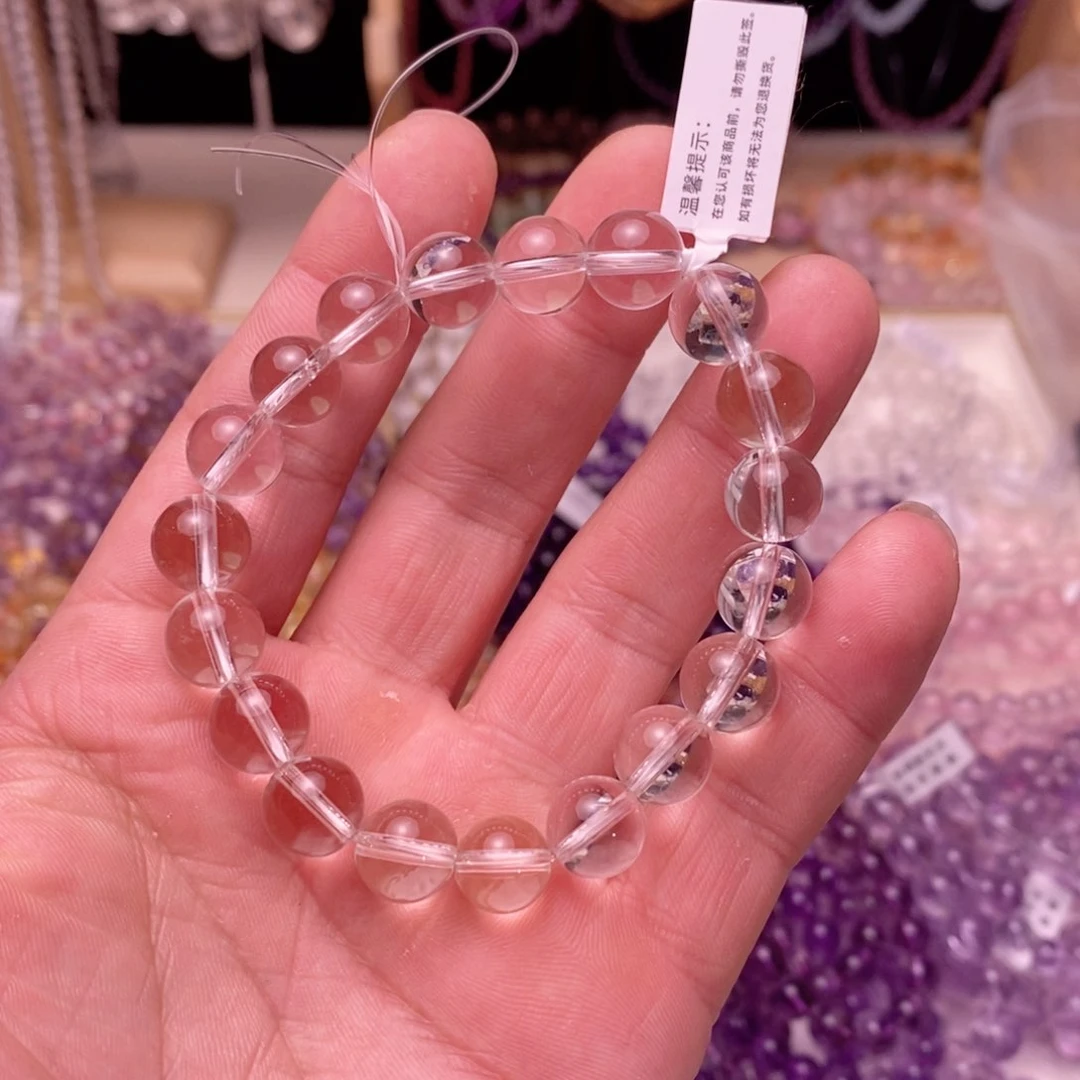 水晶手链未镶嵌白水卡10