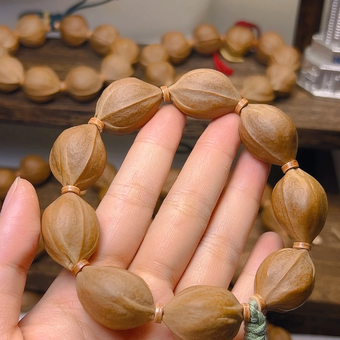 手串/手链橄榄核松*梅林铁核