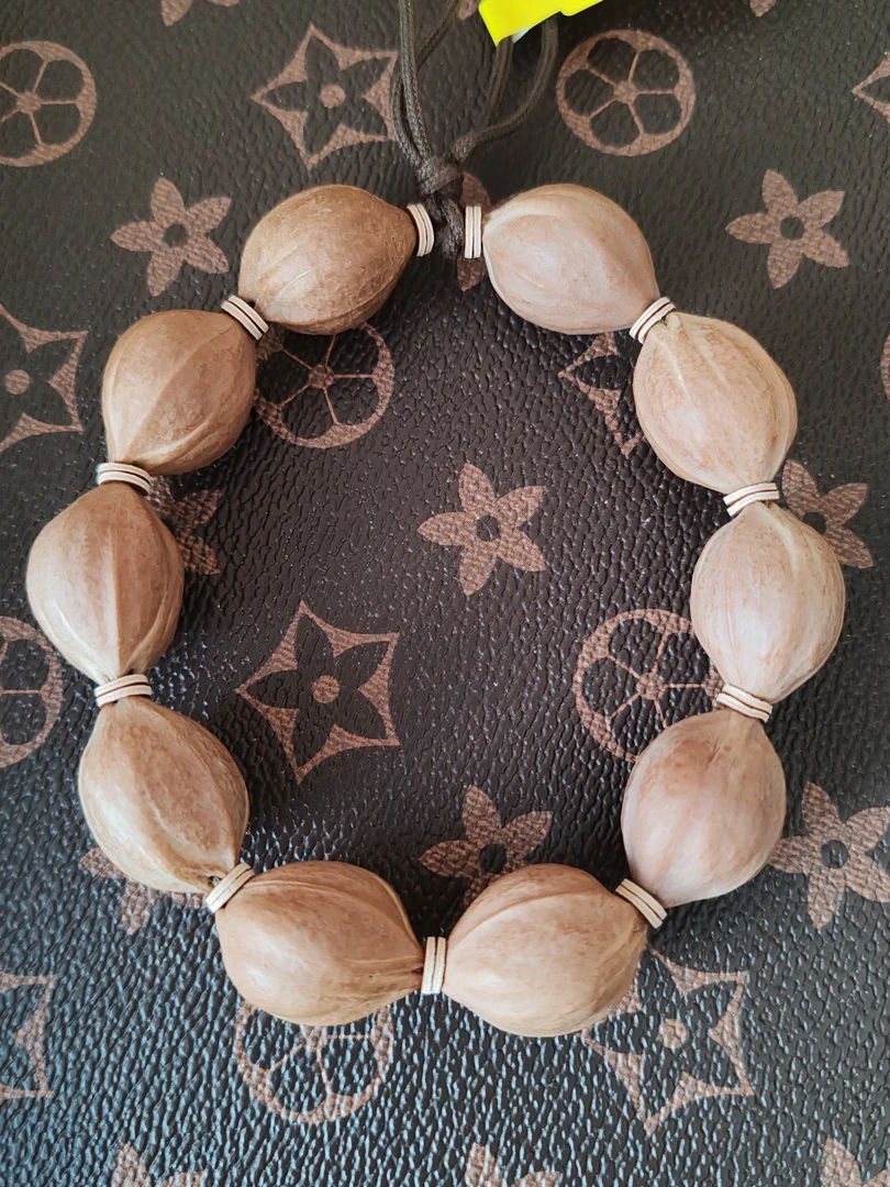 YIHAO壹号铁核19*25尺寸梅林铁核原生态素串核橄榄核手串