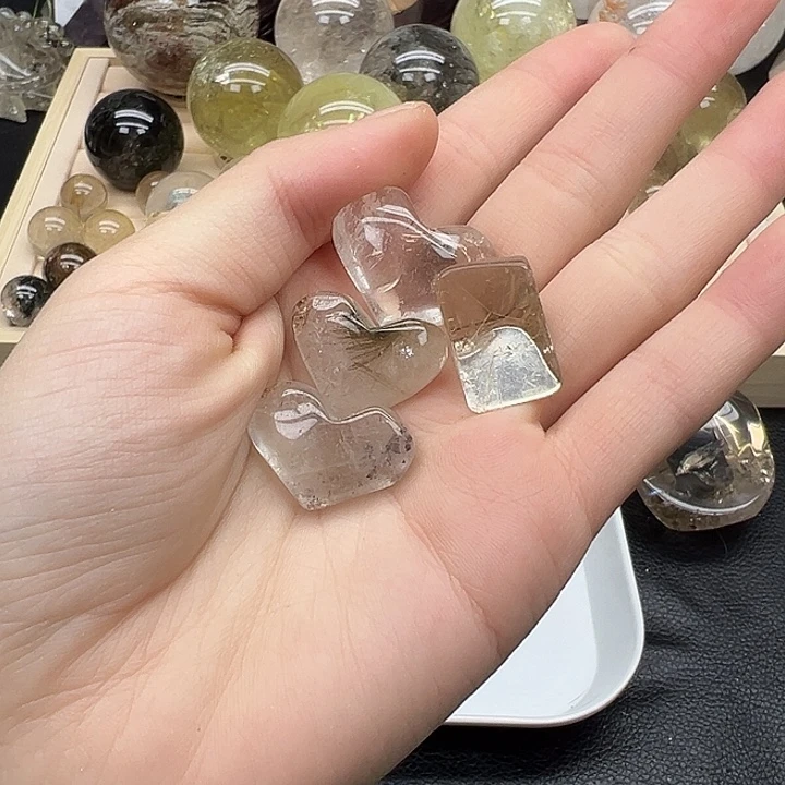 未镶嵌水晶珠宝半成品12水晶