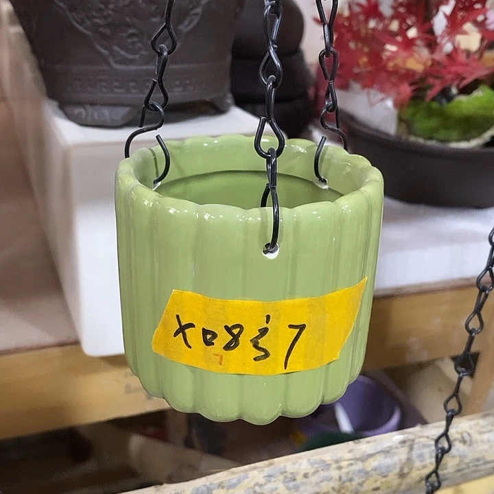 陶摆件陶盆有孔 瑕疵介意勿拍