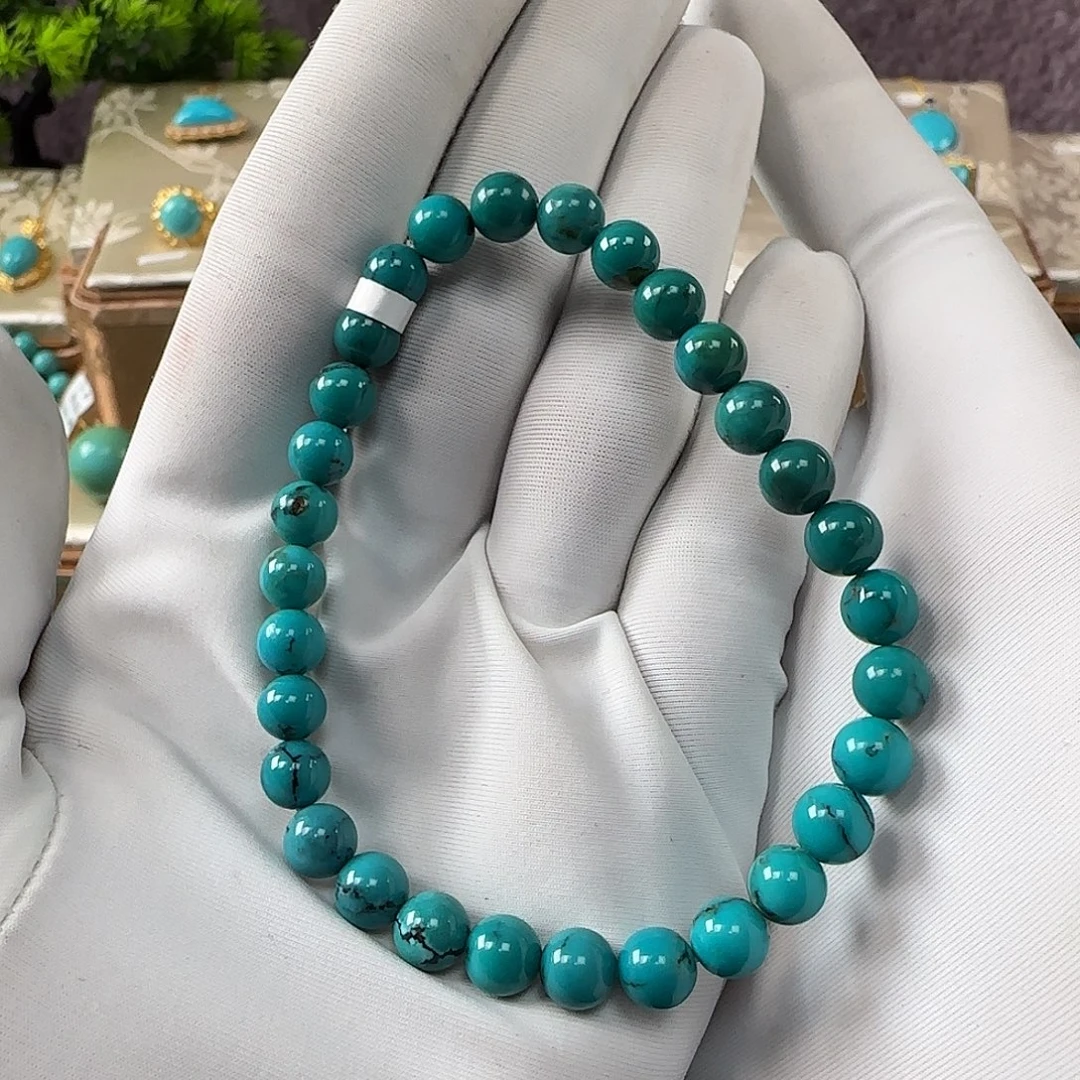 绿松石未镶嵌6mm➕手串