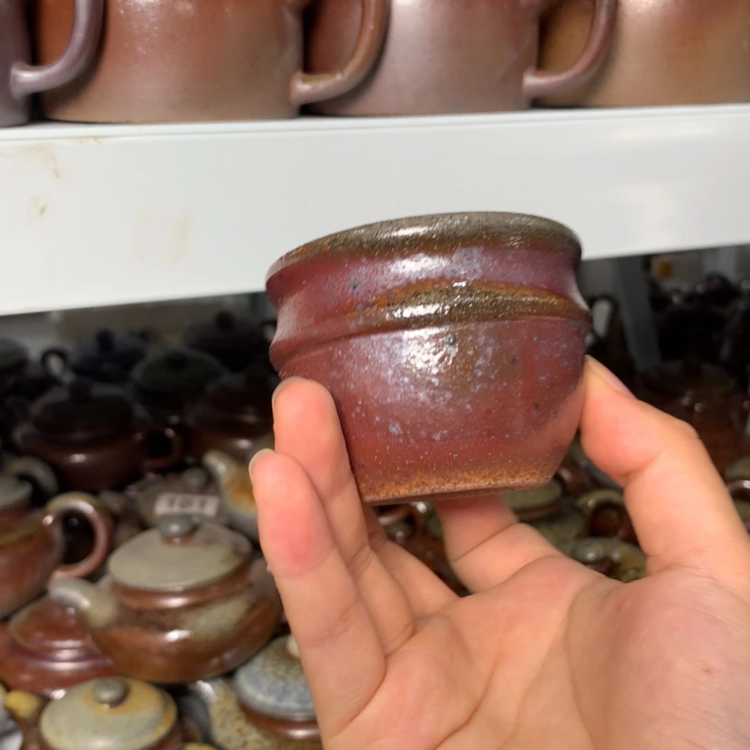 紫砂茶壶纯自然柴烧