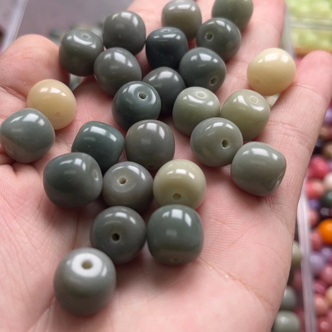 【闪购商品】白玉菩提吊坠z/11 100+100石头料微瑕